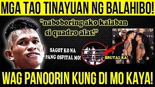 ANG IKINASANG KAMAO NI QUADRO ALAS BAGO ANG | JOHNRIEL CASIMERO VS GUILLERMO RIGONDEAUX