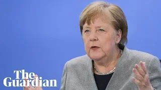 Angela Merkel draws on science background in Covid-19 explainer
