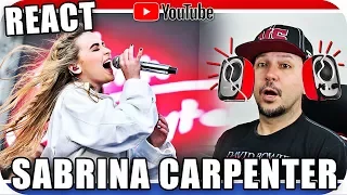 SABRINA CARPENTER - Potência Vocal - Quase estourou minha caixa - Marcio Guerra Reagindo React Pop