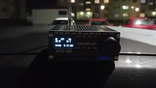 1575 kHz - Пиратская радиостанция  прием на ATS-20 и родную антенну