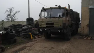 Tatra 815 6x6 military truck test