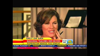 MADONNA-RARE-Rehearsal/Interview - GMA, NY (6/21/2013)  4K HD