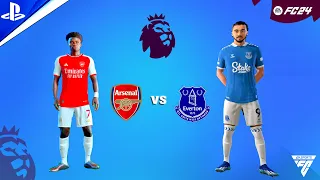 FC 24 - Arsenal vs Everton - Premier League 2023-24 Match | PS5™ Gameplay | 4K HDR