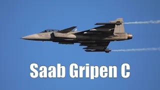 Saab Gripen C Flypasts - Kaivari 2021 [4K UHD]