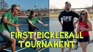 First Pickleball Tournament (featuring @CharlieBerens)