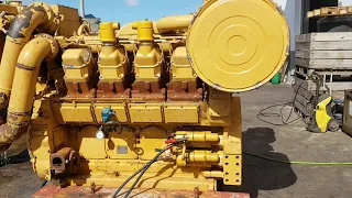 starting engine caterpillar 3508