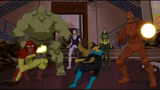 New Guardians vs Battle Beast  | Penthouse Battle part 3 | Invincible | Season 1 episode 5