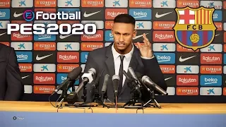 Efootball Pes 2020 Master League Maradona Sign Neymar Back to Barcelona