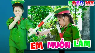 Em Muốn Làm Cảnh Sát - Bé Mai Vy , Bé Khánh Vy - Nhạc Thiếu Nhi Sôi Động Hay Nhất Cho Bé Ăn Ngon