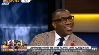 UNDISPUTED on FS1   Did LeBron purposely draft these All Stars as a recruiting pitch