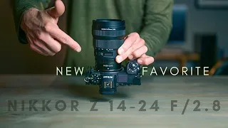 HANDS DOWN My new FAVORITE LENS! Nikon Z 14-24 f2.8 S lens Hands on review