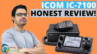 Best Multi-band ICOM Ham Radio! ICOM IC-7100 HONEST REVIEW!