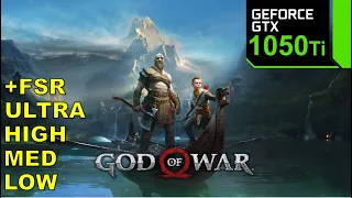 God Of War | GTX 1050 Ti 4GB | All Settings + FSR | Game Tasted.