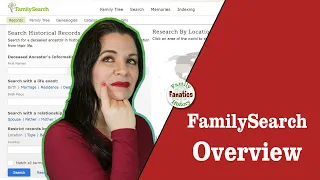 Newbie's Guide to Navigating the FamilySearch Website