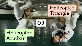 Helicopter Armbar OR Helicopter Triangle? (A Gracie Debate)