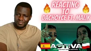 Dachoyce ft, Malik Montana - Activa (prod. Lynch)  | REACTION |