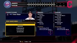 MLB The Show 17: Minnesota Twins vs. Cleveland Indians (09/28/17)