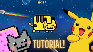 How To Make Pikachu on Nyan Cat Space