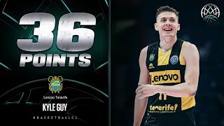 Kyle Guy (36 PTS) | Player Highlights | LNTF v PERI | #BasketballCL 2023-24