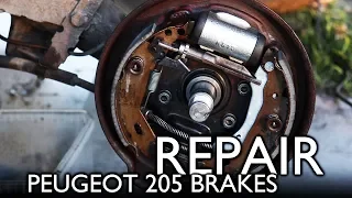 Peugeot 205 Rear Brake Restoration