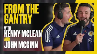 John McGinn and Kenny McLean Commentate on EURO 2020 Play-Off Final v Serbia | From The Gantry