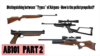 Comparing Different Types Of Airguns | AB101 pt. 2