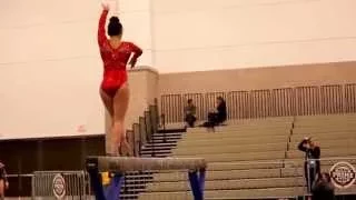 Katelyn Ohashi - BB Warmup - 2015 - Texas Prime