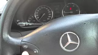 Set TIME on Mercedes (older model)