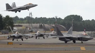 F-22 Raptor fighter jets deploy to Poland 🇵🇱 🇺🇸