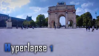 Hyperlapse 1 | Walk In Paris: Palais-Royal, Louvre, Tuileries, Concorde, Madeleine, Opéra, Bourse