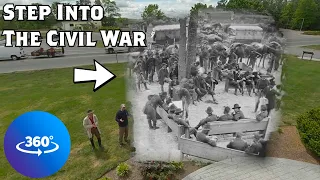 Ulysses S. Grant's Council of War in 360° | Civil War Then & Now