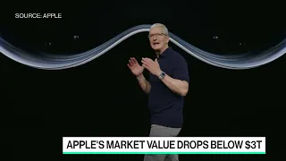 Apple's Market Value Drops Below $3 Trillion