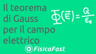 Il teorema di Gauss per il campo elettrico [lezione di fisica]