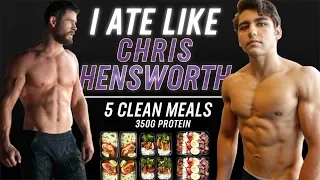 I Ate Like Chris Hemsworth For A Day