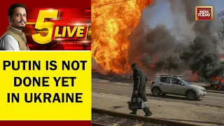 Brutal Battle For Eastern Ukraine Continues, Russia Continues Onslaught, Ukraine Defiant | 5ive LIVE
