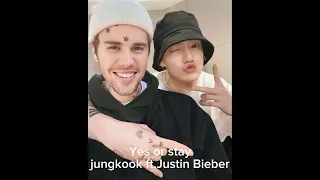 yes or no - jungkook ft Stay - justin beiber
