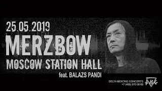 Merzbow feat. Balazs Pandi  25/05/2019. Moscow. Station Hall