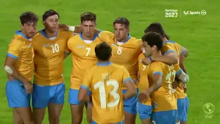 Rugby 7s - Argentina vs Uruguay (match 5) - Santiago 2023 - Pan American Games