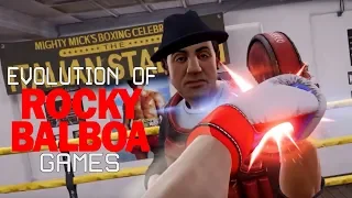 Graphical Evolution of Rocky Balboa Games (1983-2018)