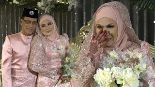 Air mata tak berhenti mengalir saat sah jadi isteri, suami dedah Mas Idayu romantik orangnya!