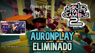 MUERTE DE AURON EN LOS SQUID CRAFT GAMES 2 ... 😔