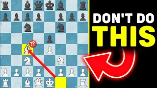 The Opening Mistake You're Probably Making in Chess