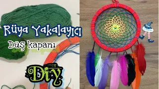 DIY - Colorful Dream Catcher Making