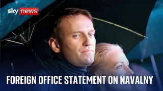 UK Foreign Office minister issues statement on death of Alexei Navalny