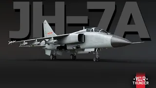 КИТАЙСКИЙ "ГРАЧ". Обзор геймплея топ-штурмовика Китая JH-7A "Flying Leopard" в War Thunder.