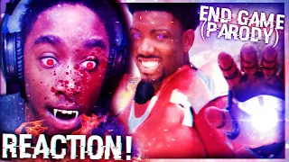 Amiri Reacts To: ENDGAME (Parody) by: @KINGVADERofficial