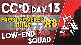 【明日方舟/Arknights】[CC#0 Day 13 - Frost Covered Ruins Risk 8] - Low End Squad - Arknights Strategy