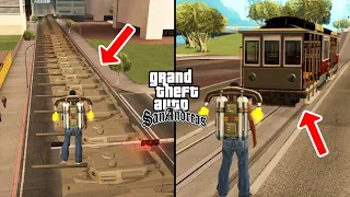 Can 50 Tanks Stop The Tram in GTA San Andreas?