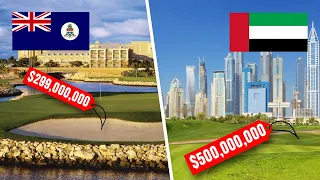 The Most EXPENSIVE Golf Courses In The World To Play On!