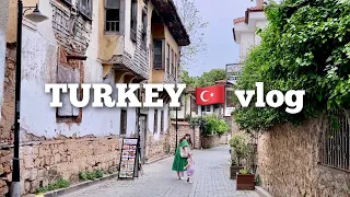 One Day In Antalya Turkey with Two Children | family travel vlog